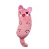 Cute Cat Toys Funny Interactive Plush Cat Toy Mini Teeth Grinding Catnip Toys Kitten Chewing Squeaky Toy