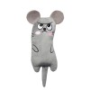 Cute Cat Toys Funny Interactive Plush Cat Toy Mini Teeth Grinding Catnip Toys Kitten Chewing Squeaky Toy