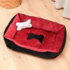 Super Soft Sofa Bone Pet Bed Warm Linen Cat House For Small Medium Large Dog Soft Wash House