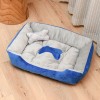 Super Soft Sofa Bone Pet Bed Warm Linen Cat House For Small Medium Large Dog Soft Wash House