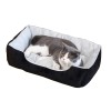 Super Soft Sofa Bone Pet Bed Warm Linen Cat House For Small Medium Large Dog Soft Wash House