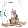 12 Colors Cat Bed Window Mounted Basking Hammock Suction Cup Pet Hanging House For Perch Sunny Holds Up To 20kg For Any Cat Size