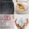 Winter Long Plush Pet Cat Bed Round Home Cushion Warm Luxury Cat Basket Sleep Bag Nest Kennel For Small Dog Cat's House