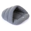 Soft Polar Fleece Dog Beds Winter Warm Pet Heated Mat Small Dog Puppy Kennel House for Cats Sleeping Bag