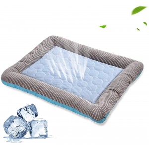 Cooling Pad Bed for Dogs Cats Puppy Kitten Cool Mat Pet for Summer Sleeping Breathable