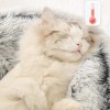 Winter New Style Soft Pet Bed Round Donut Plush Warm House Soft Long Plush Bed for Cat Nest Bag