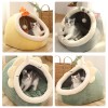 Sweet Cats Bed Warm Pet Basket Cozy Kitten Lounger Cushion Cat House Tent Soft Small Dog Mat Bag