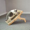 Wooden Cat Scratcher Scraper Detachable Lounge Bed Scratching Post For Cats Training Grinding Claw Toys Cat Scratch Board