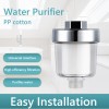 Water Outlet Purifier Kits Universal Faucet Filter For Kitchen Bathroom Shower Household Filter PP Cotton High Density Practica